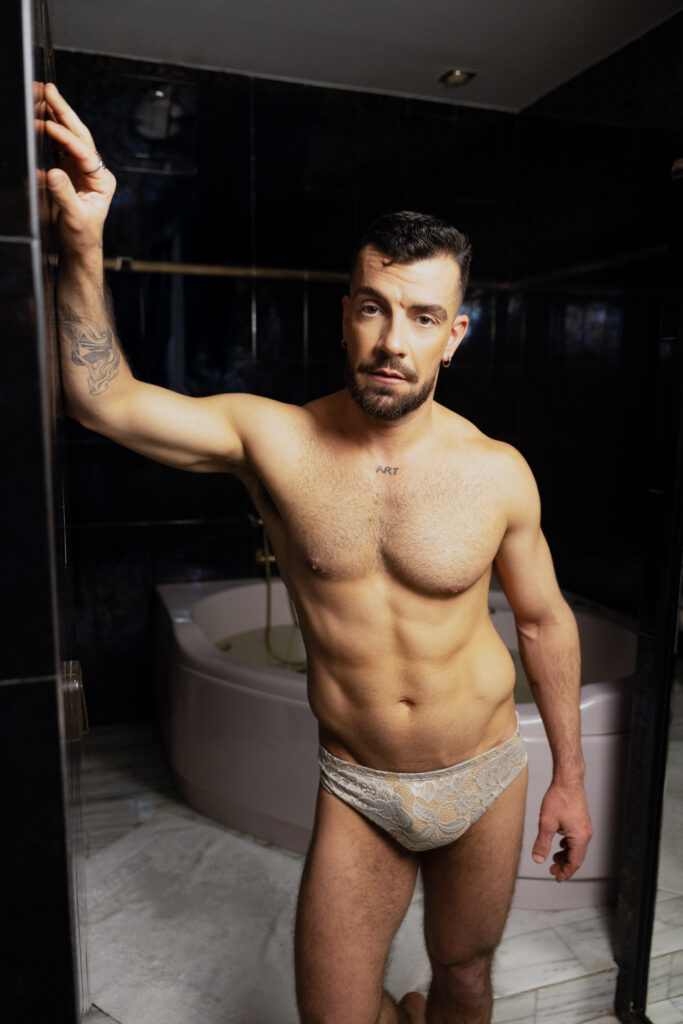 LACE, PRIDE, ORGULLO, SWIMWEAR SUMMER COLLECTION, ENCAJE, MALE